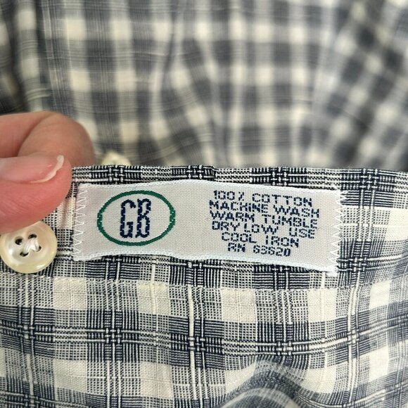 Anderson & Emami Clothiers by Gitman Bros Men's Button Down Dress Shirt Size XL - Picture 5 of 6